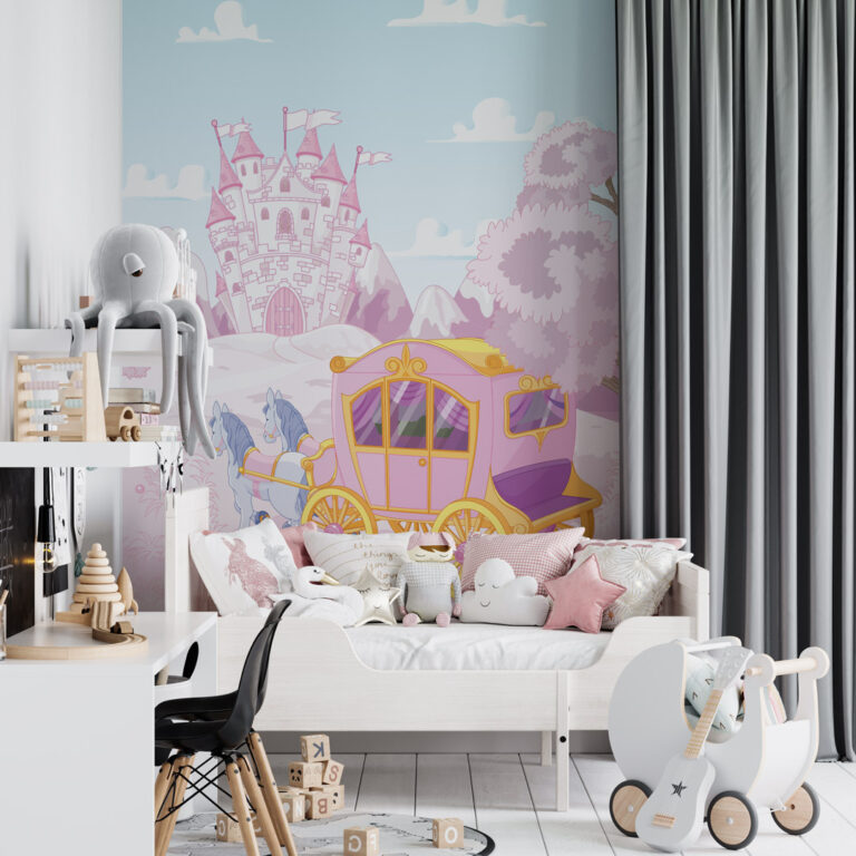 Foto tapeta dvorac bajkoviti motiv