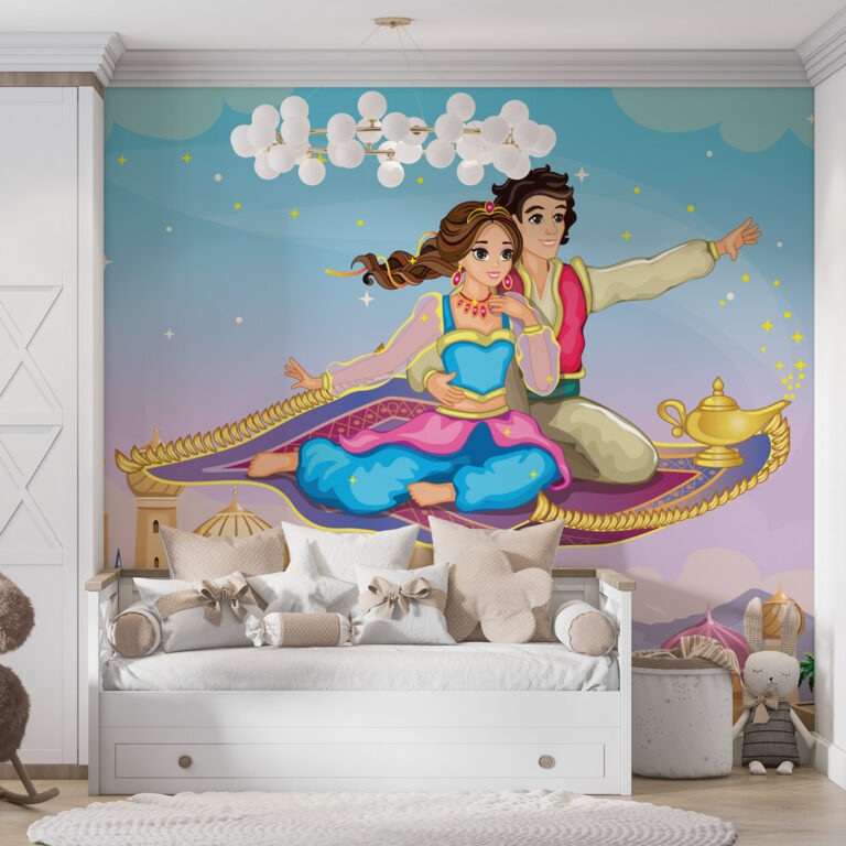 Dečija foto tapeta Aladin crtani motiv