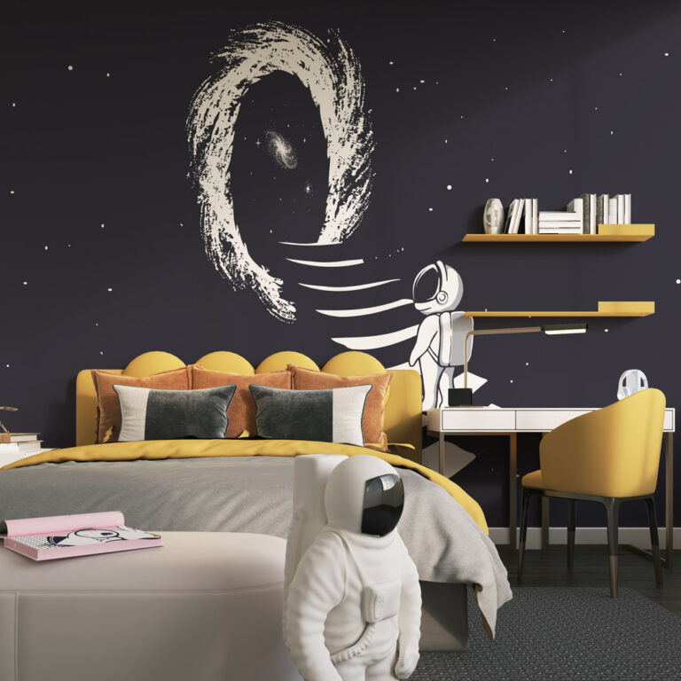 Dečija foto tapeta astronaut svemirski motiv