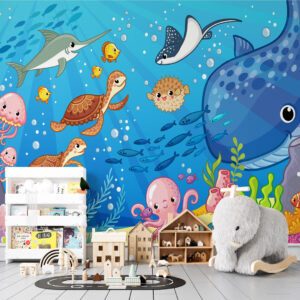 Foto tapeta podvodni svet morski motiv