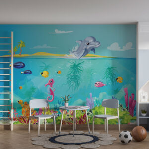 Foto tapeta podvodni svet morski dizajn