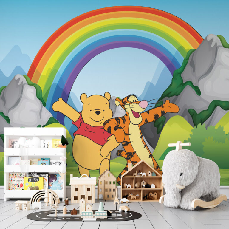 Dečija foto tapeta Winnie the Pooh crtani motiv