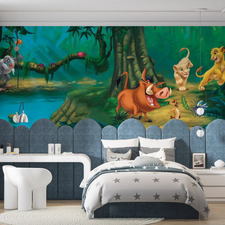 Dečija foto tapeta Lion King crtani motiv