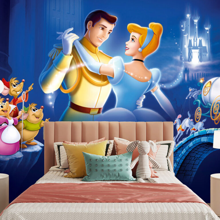 Dečija foto tapeta Pepeljuga crtani motiv