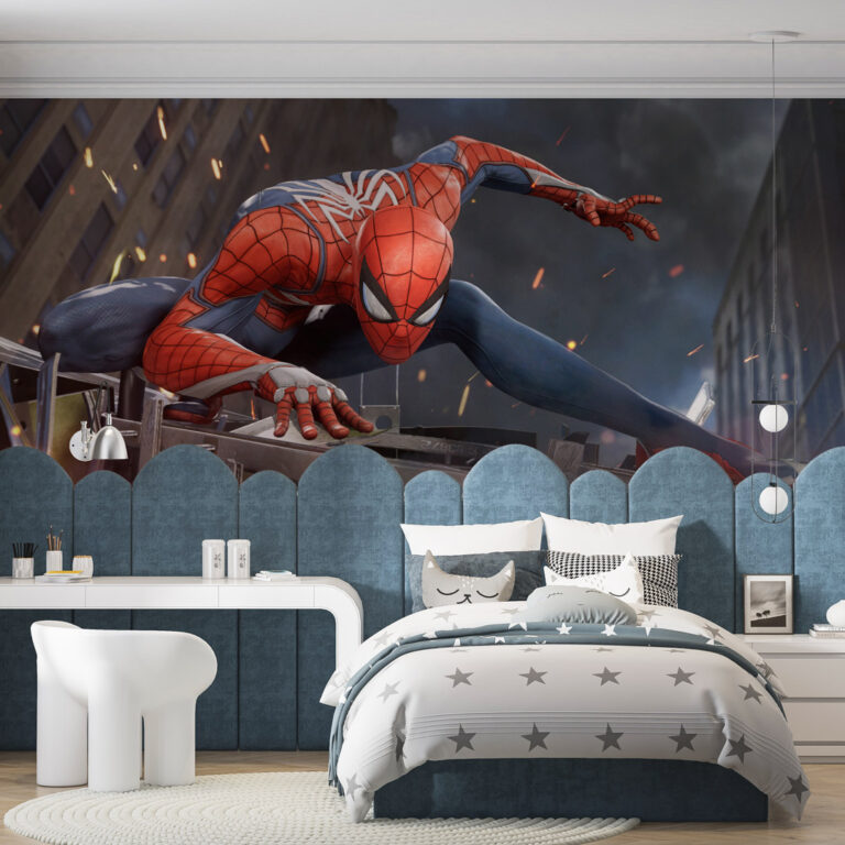 Foto tapeta Spajdermen superheroj motiv