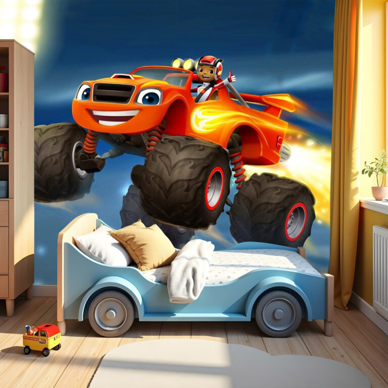 Dečija foto tapeta Blejz crtani motiv