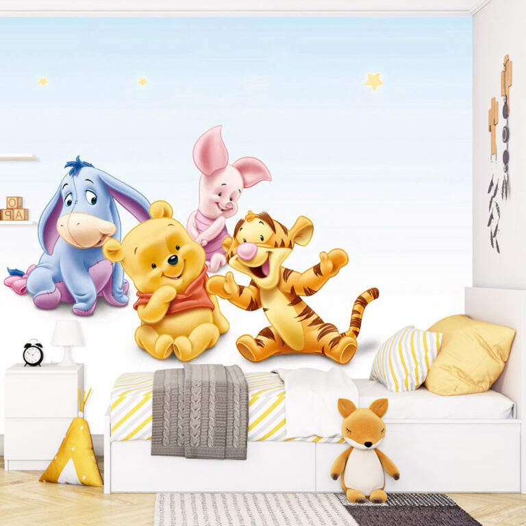 Dečija foto tapeta Winnie the Pooh crtani motiv