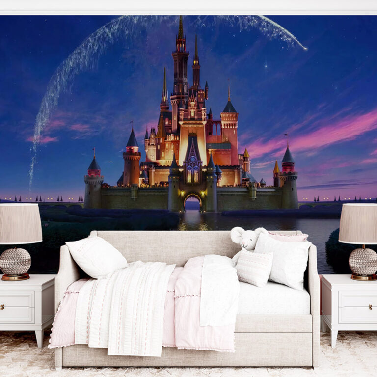 Dečija foto tapeta Dizni dvorac bajkoviti motiv