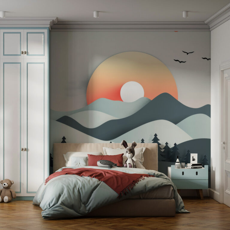 Foto tapeta zalazak sunca zidna dekoracija