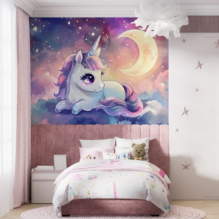 Dečija foto tapeta jednorog bajkoviti motiv