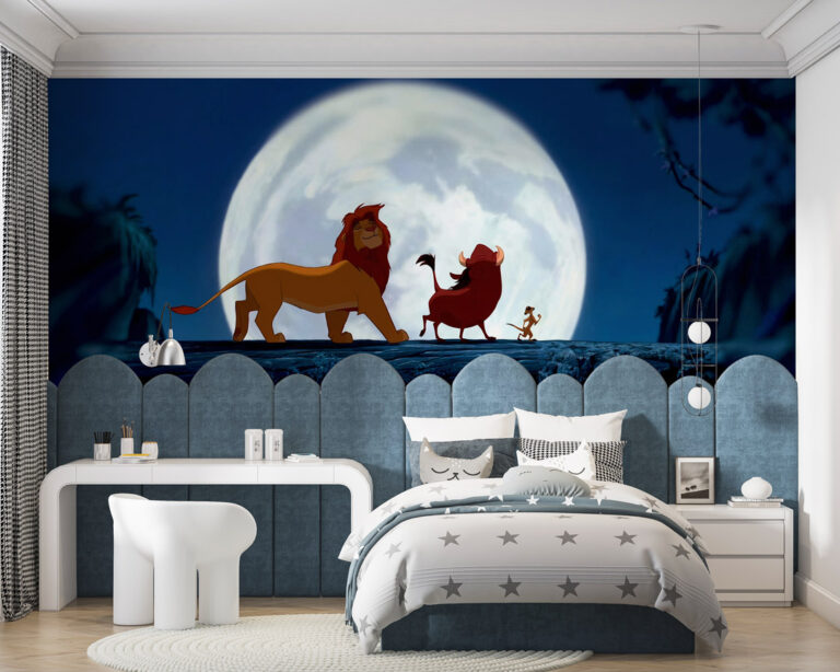 Dečija foto tapeta Lion King crtani motiv