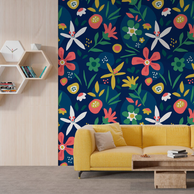 Patern cveće prirodni motiv