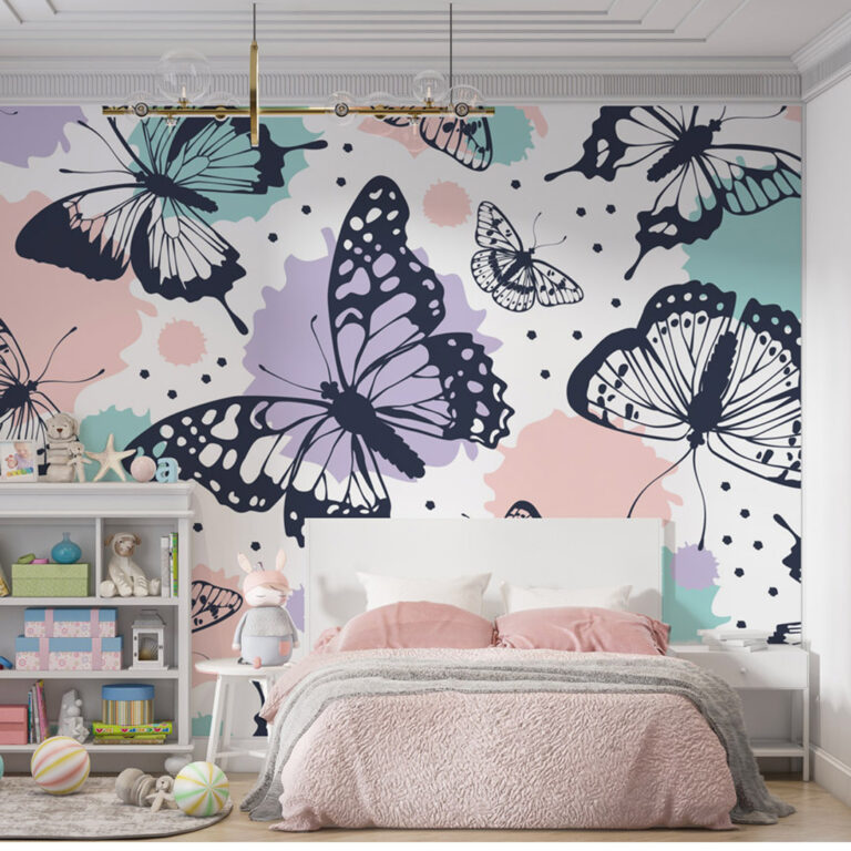 Patern leptiri dečiji dizajn