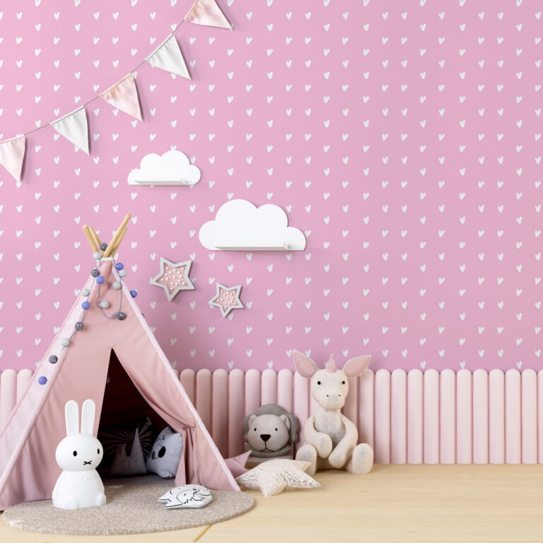 Patern srca dečiji motiv