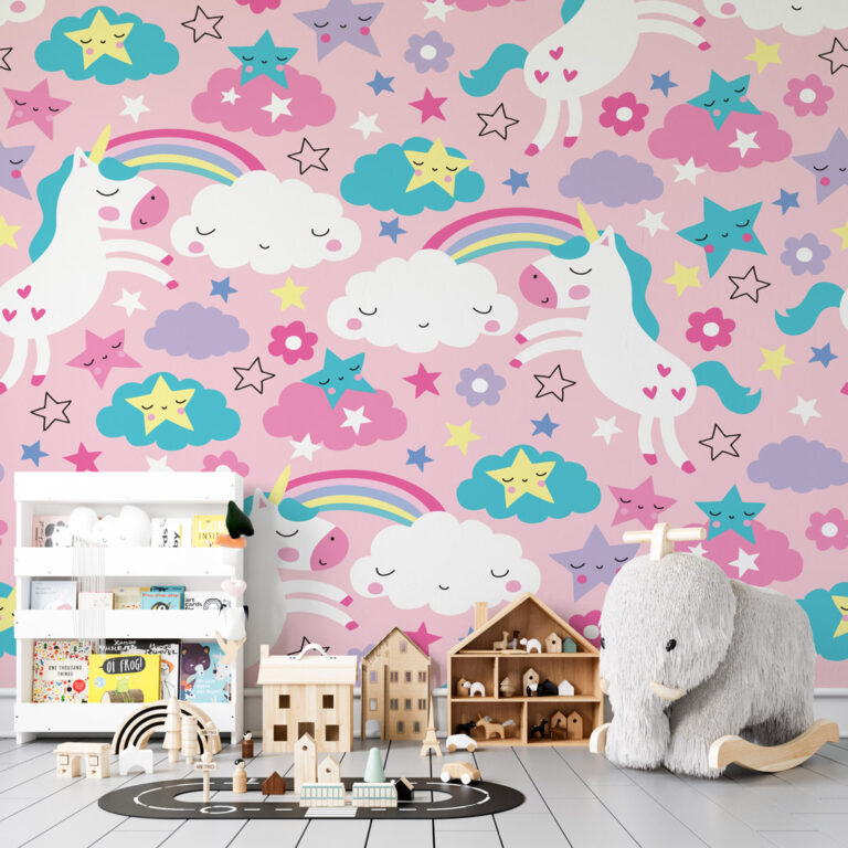 Foto tapeta jednorog dečiji motiv