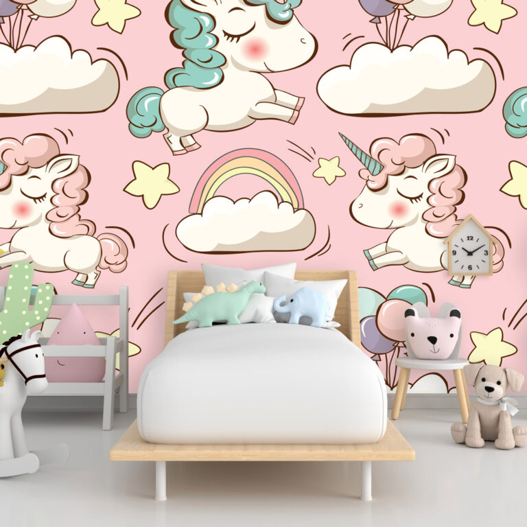 Dečija foto tapeta jednorog bajkoviti motiv