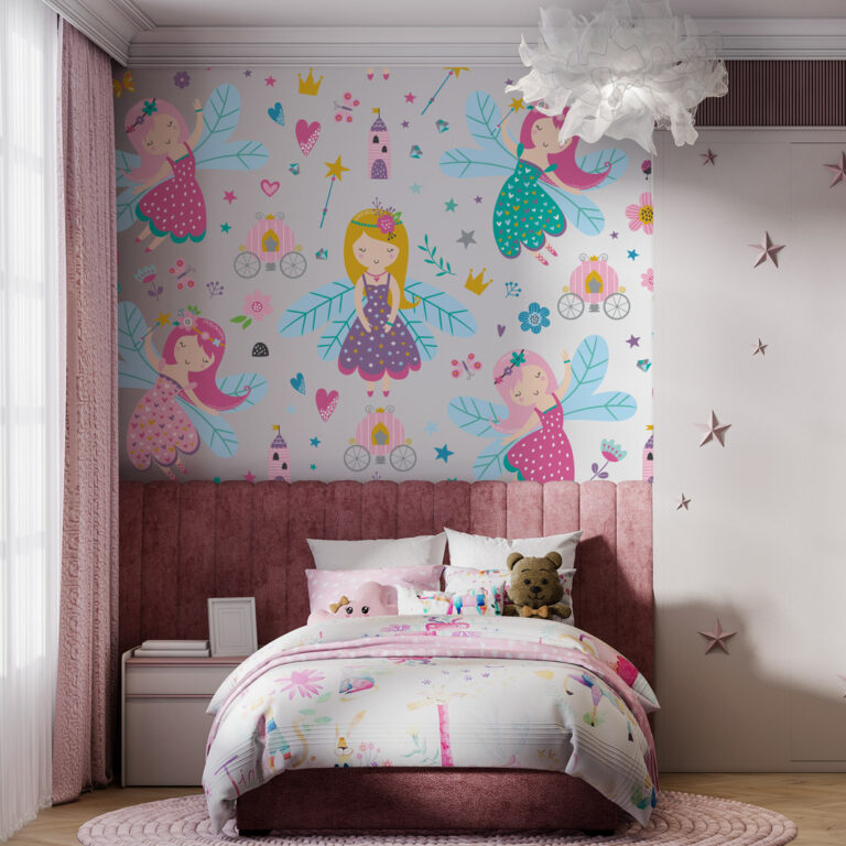 Dečiji patern vile bajkoviti motiv