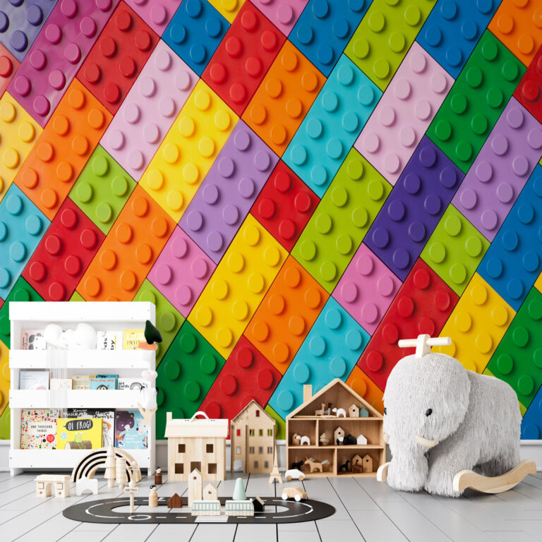 Dečiji patern lego kocke