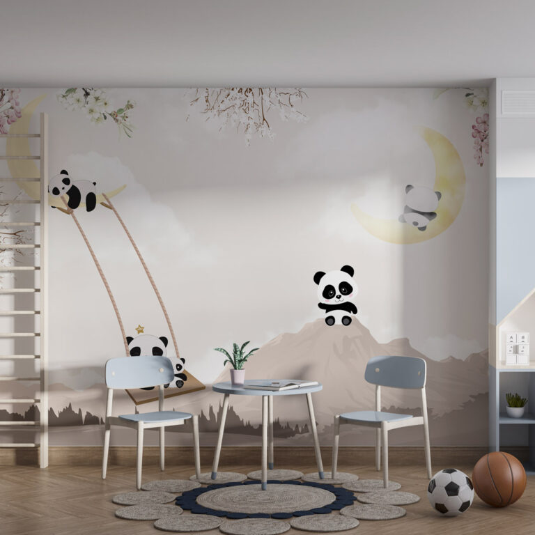 Foto tapeta pande prirodni motiv