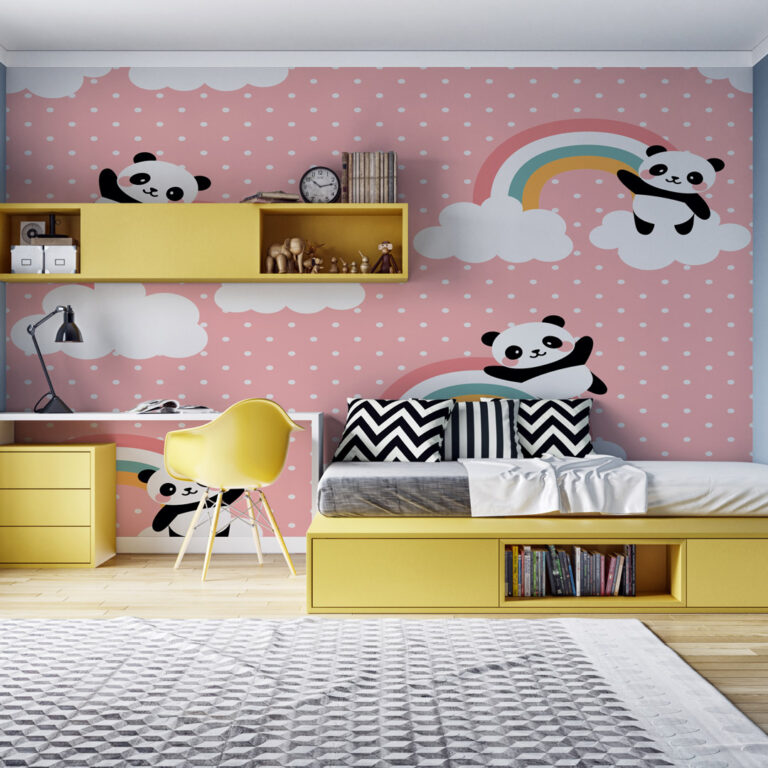 Foto tapeta pande dečiji dizajn