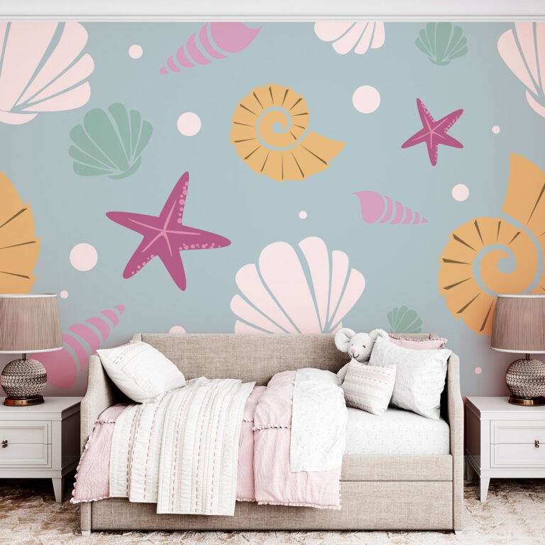 Dečiji patern školjke morske zvezde