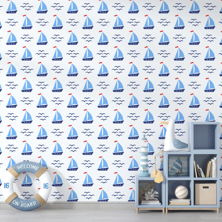 Foto tapeta mornarski stil
