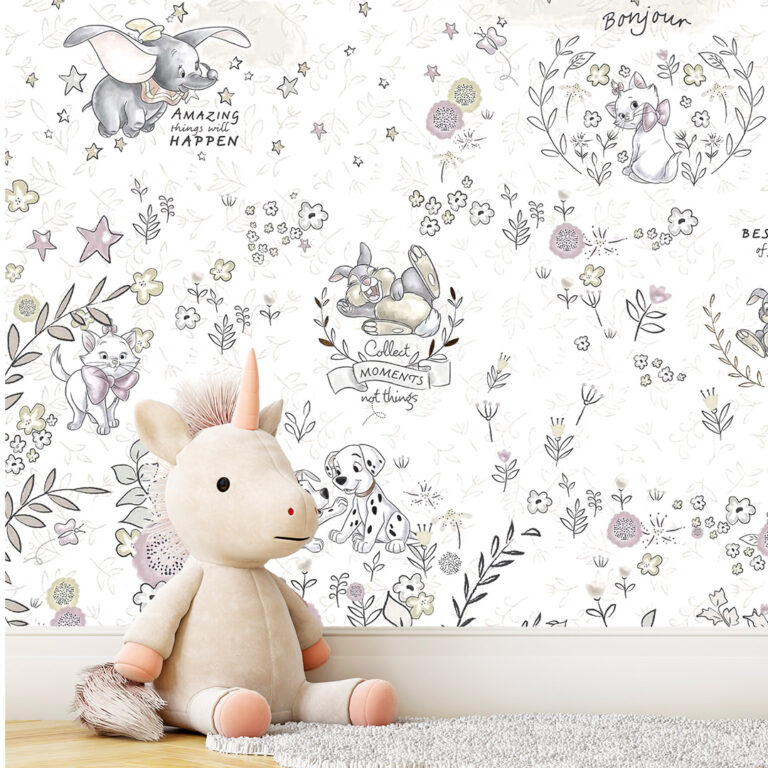 Dečiji patern slatke životinje crtani stil