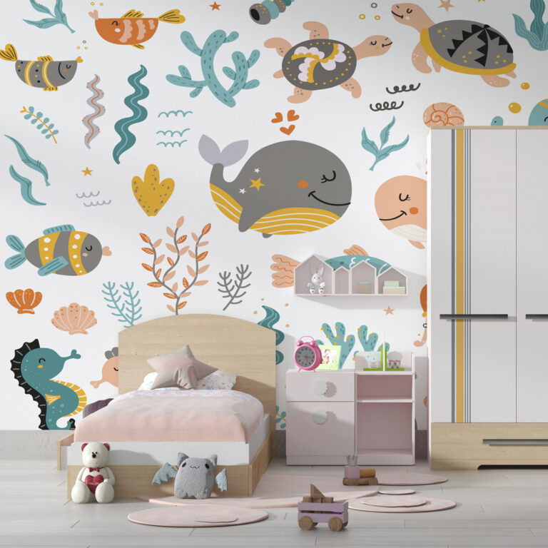 Foto tapeta podvodni svet morski motiv