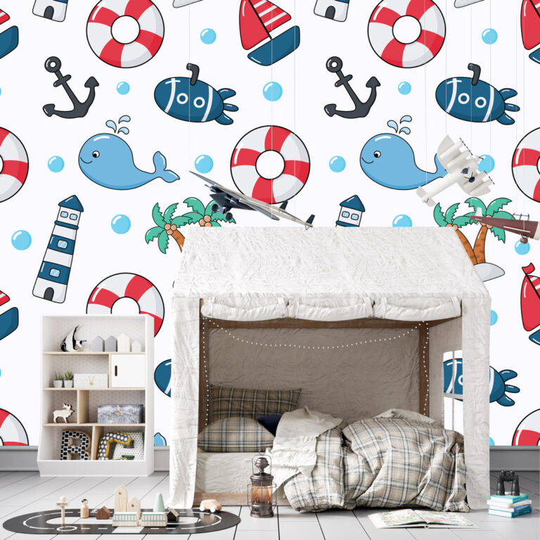 Foto tapeta mornarski stil