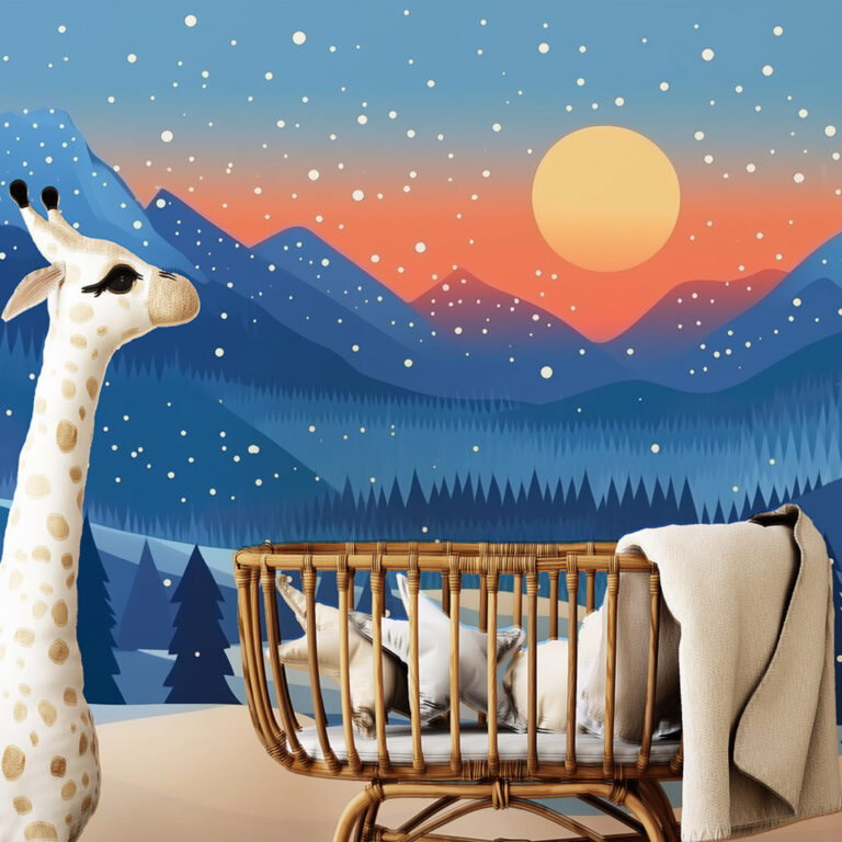 Dečiji patern zalazak sunca