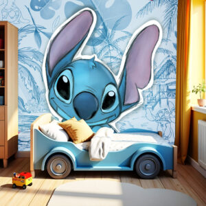 Dečija foto tapeta Stitch – razigrani crtani motiv