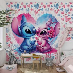 Dečija foto tapeta Stitch – moderan crtani motiv
