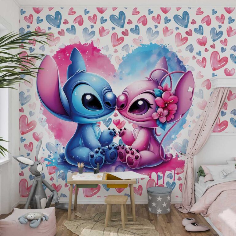 Dečija foto tapeta Stitch – moderan crtani motiv